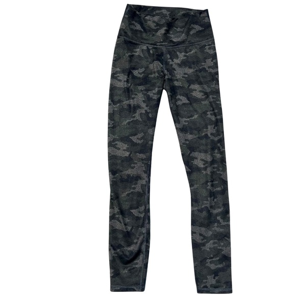 Fabletics PowerHold Leggings, Charcoal Camo, Gray Green Black, XXS XS - Picture 4 of 13